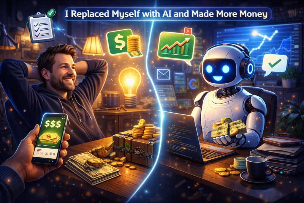 I Replaced Myself with AI and Made More Money.