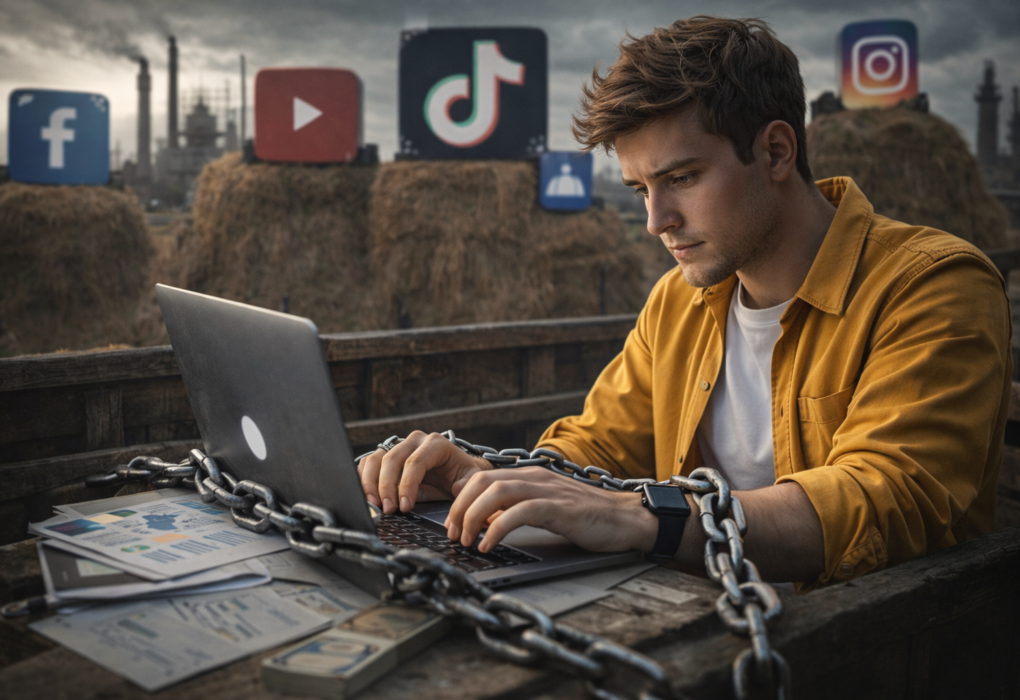 Digital Sharecropping: How Platforms Keep You Poor and Dependent