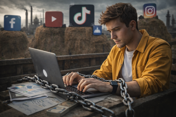 Digital Sharecropping: How Platforms Keep You Poor and Dependent