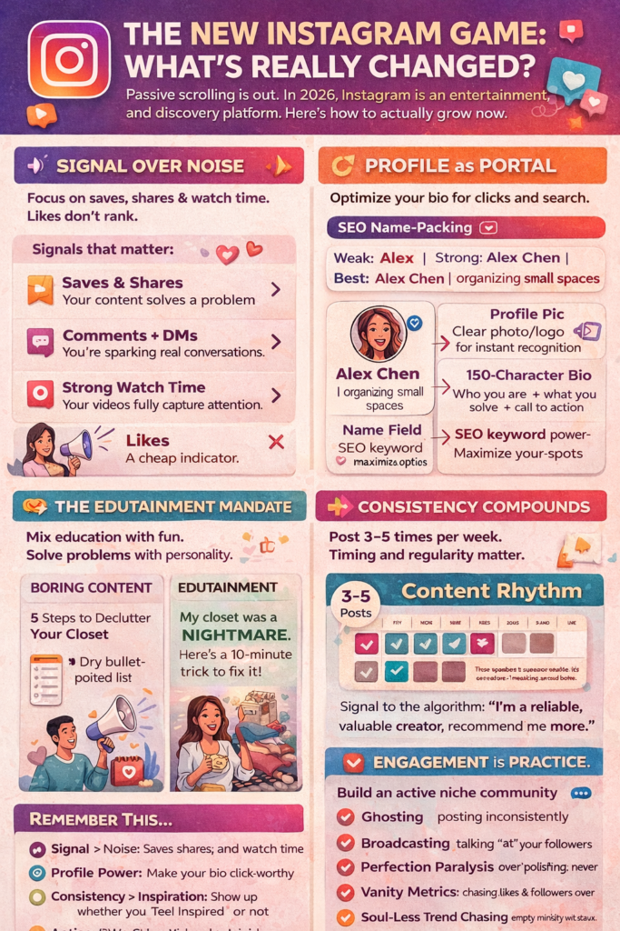 Instagram Growth in 2026: Your No-Nonsense Guide to Real Results